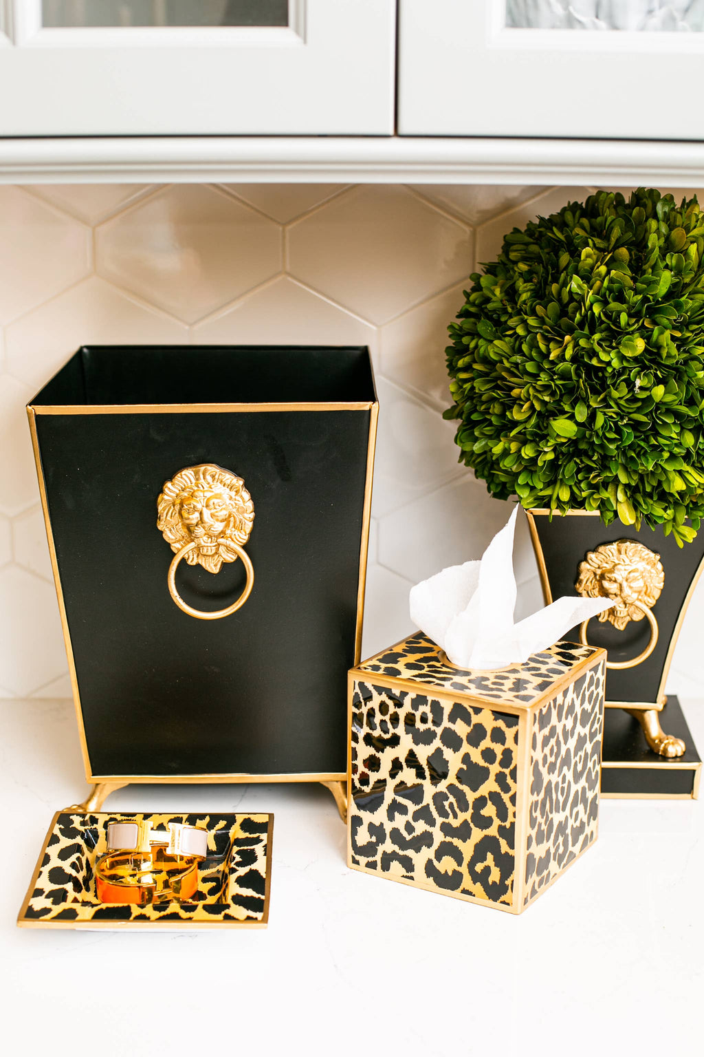 Paws & Claws Square Wastebasket 9