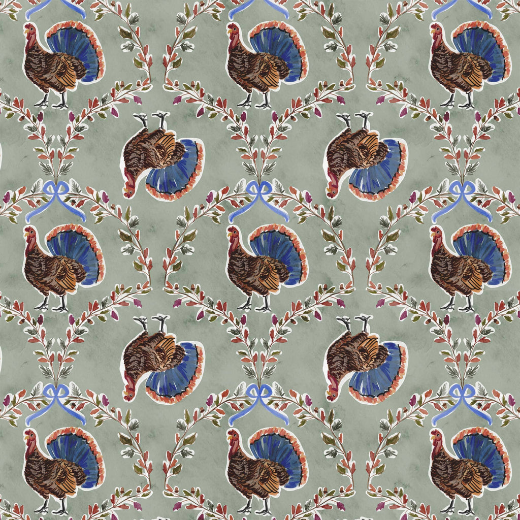 Beau Bottles Autumn Turkey Trellis - Champagne Collection