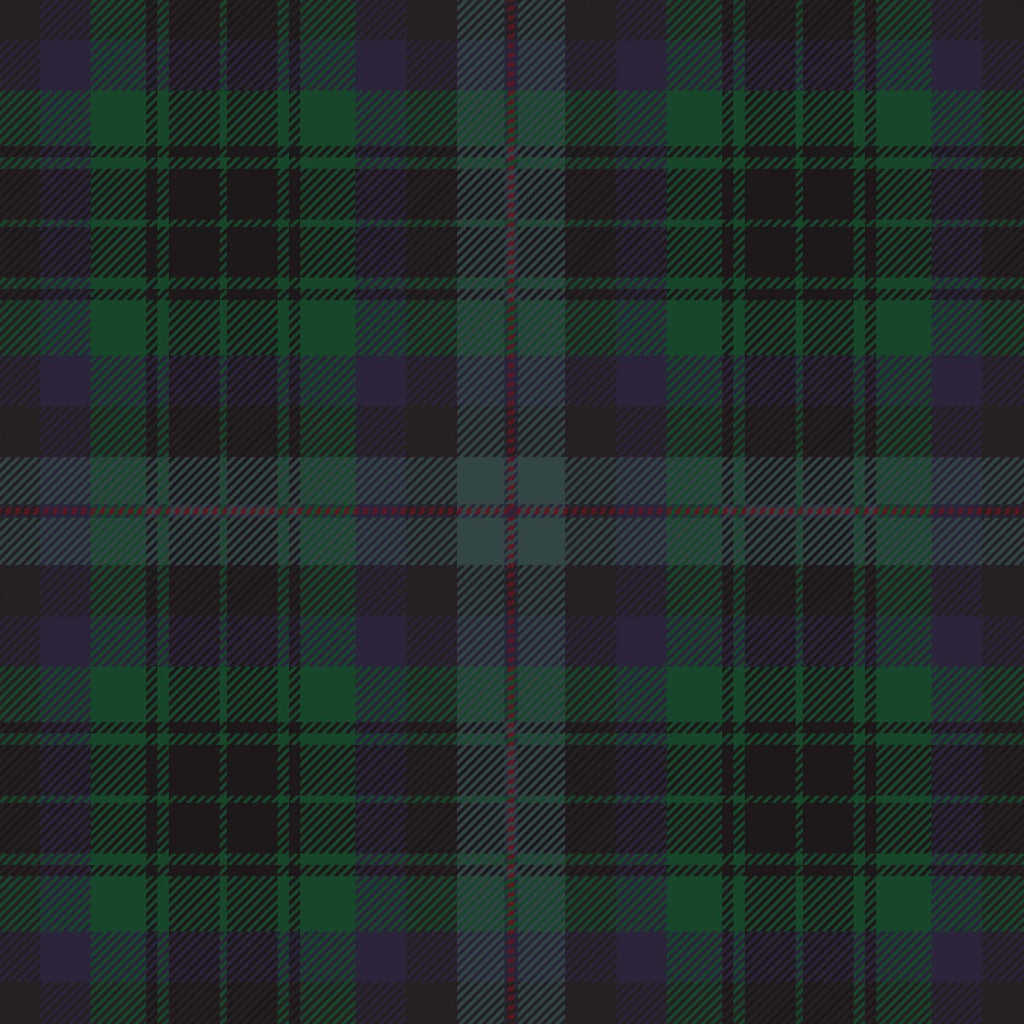 Beau Bottles Blue and Green Christmas Tartan - Prosecco Collection