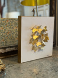 Hand-made Gold Leaf Butterfly Prints