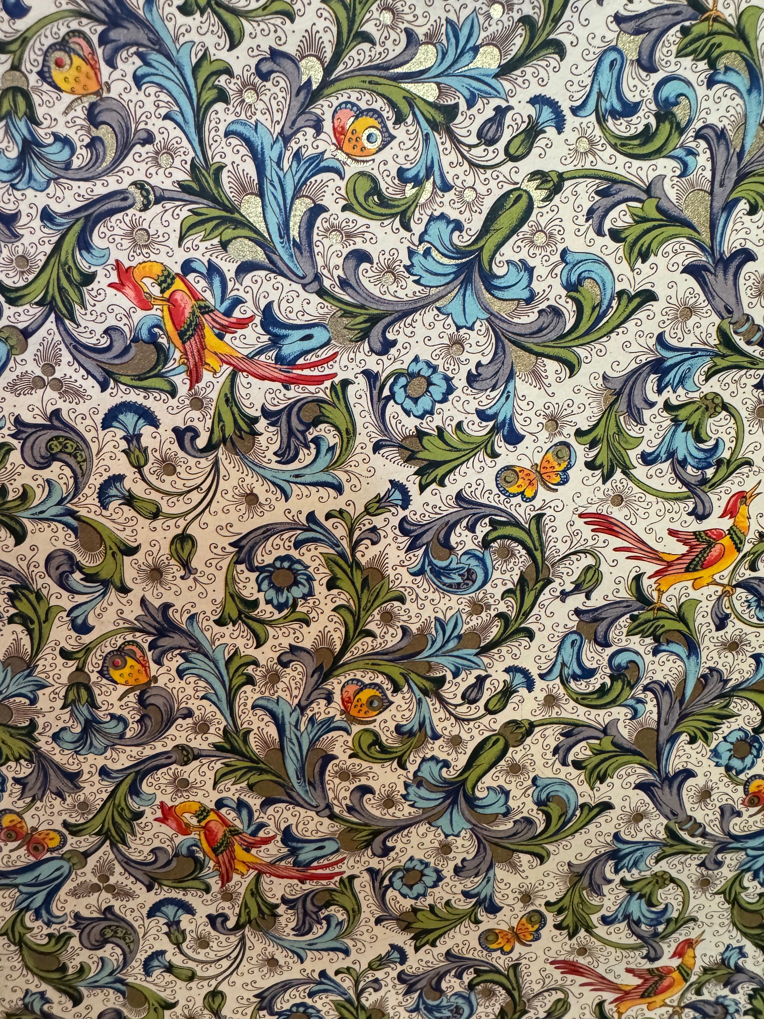 Hand-made Gold Leaf Butterfly Prints