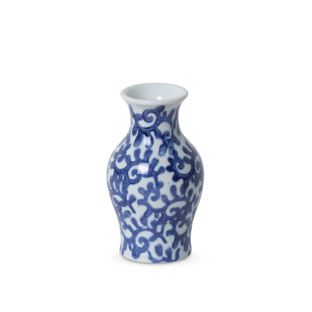 Porcelain Vine Petite Vase
